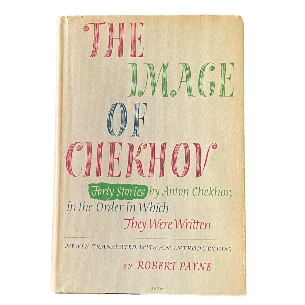 The Image of Chekhov Hardcover Robert Payne Short Stories‎ Vintage Book